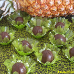Bombom de Brigadeiro Receita de Bombom Cremoso de abacaxi