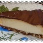 Torta de trufa de chocolate Receita de cheesecake de chocolate com creme de leite