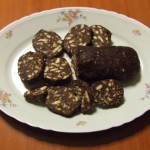 Suflê de chocolate simples Receita de salame de chocolate